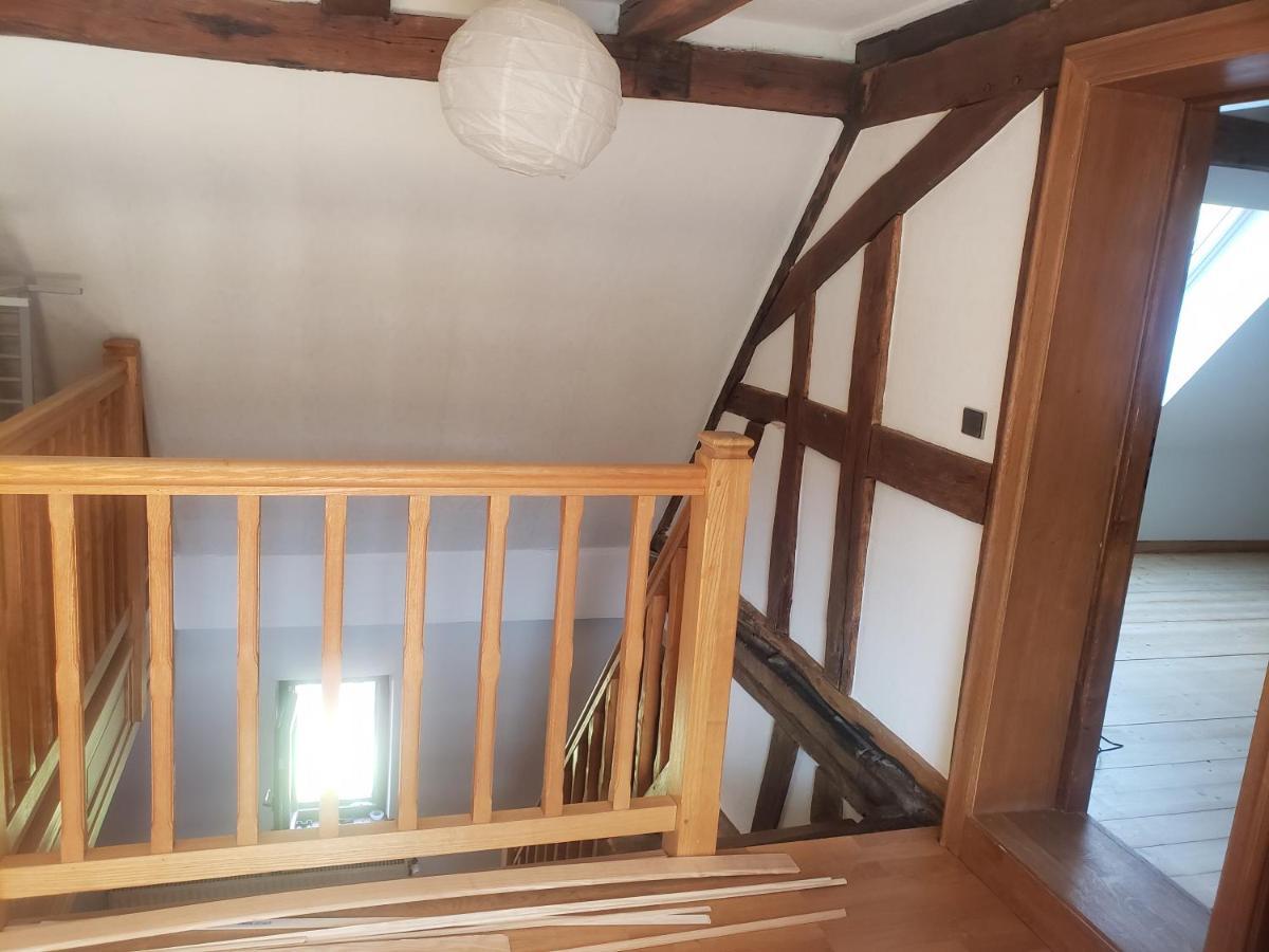Gite Au Petit Ruisseau-Etage Et Combles-Maison Alsacienne 4 Personnes 4 Nuitees Minimum Langensoultzbach Eksteriør billede