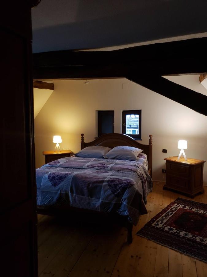 Gite Au Petit Ruisseau-Etage Et Combles-Maison Alsacienne 4 Personnes 4 Nuitees Minimum Langensoultzbach Eksteriør billede