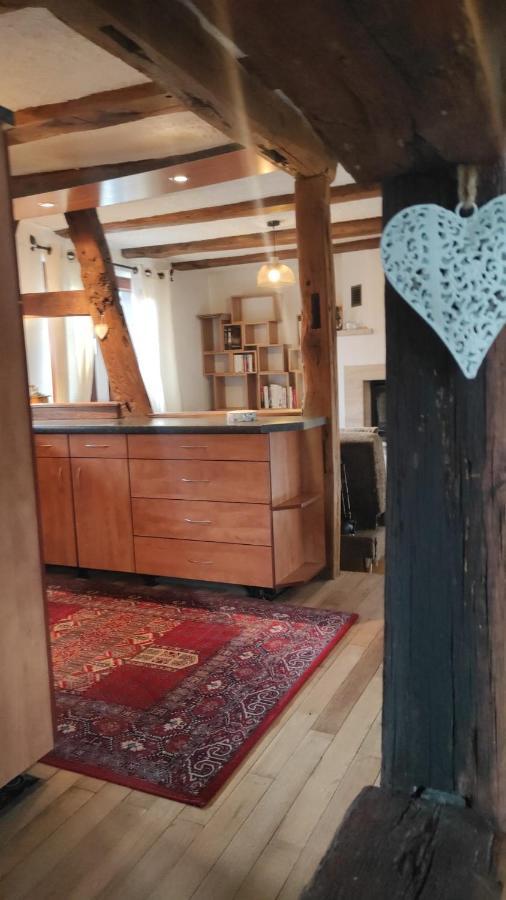 Gite Au Petit Ruisseau-Etage Et Combles-Maison Alsacienne 4 Personnes 4 Nuitees Minimum Langensoultzbach Eksteriør billede