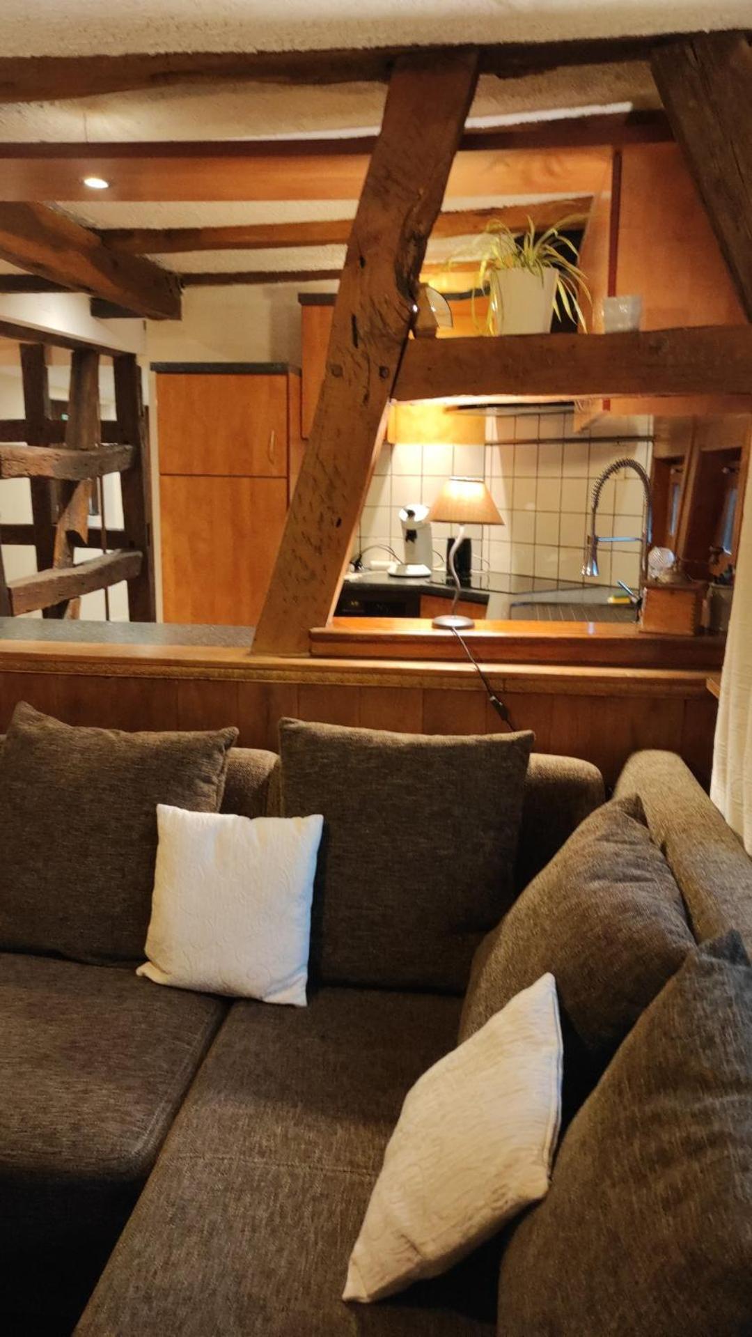 Gite Au Petit Ruisseau-Etage Et Combles-Maison Alsacienne 4 Personnes 4 Nuitees Minimum Langensoultzbach Eksteriør billede